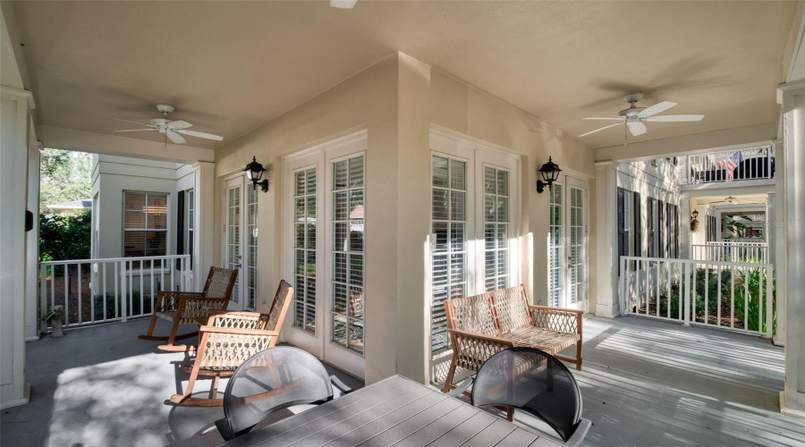 Wrap Porch accessible from two side