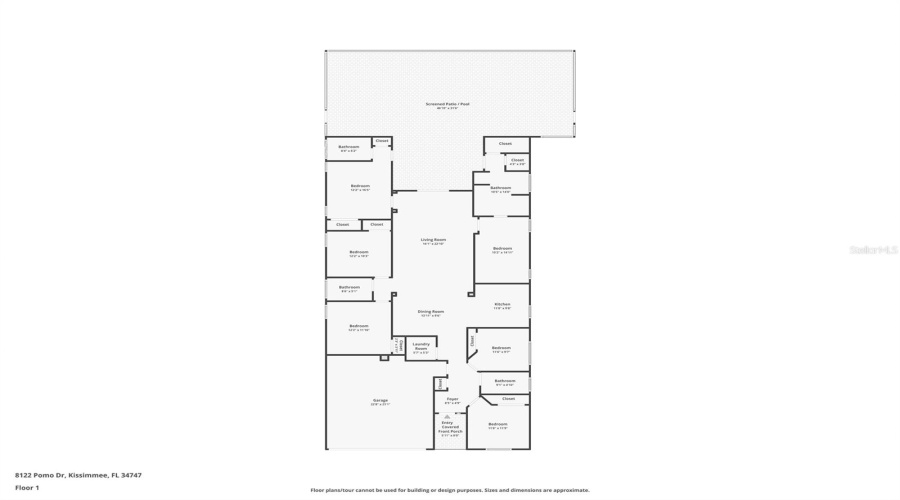 KISSIMMEE, Florida 34747, 6 Bedrooms Bedrooms, ,4 BathroomsBathrooms,Residential,For Sale,POMO,0,MFRS5142746