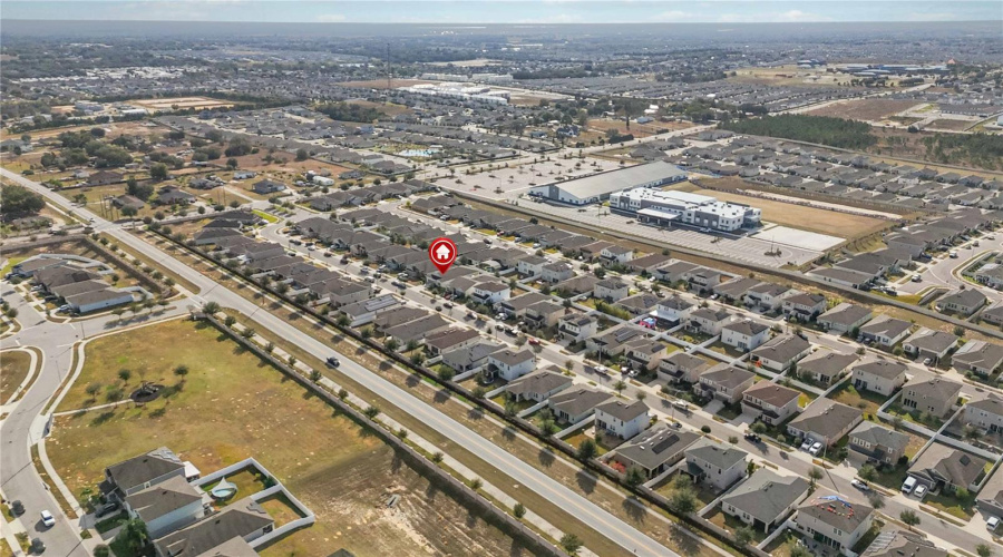 Elementary School just beyond the Middle School