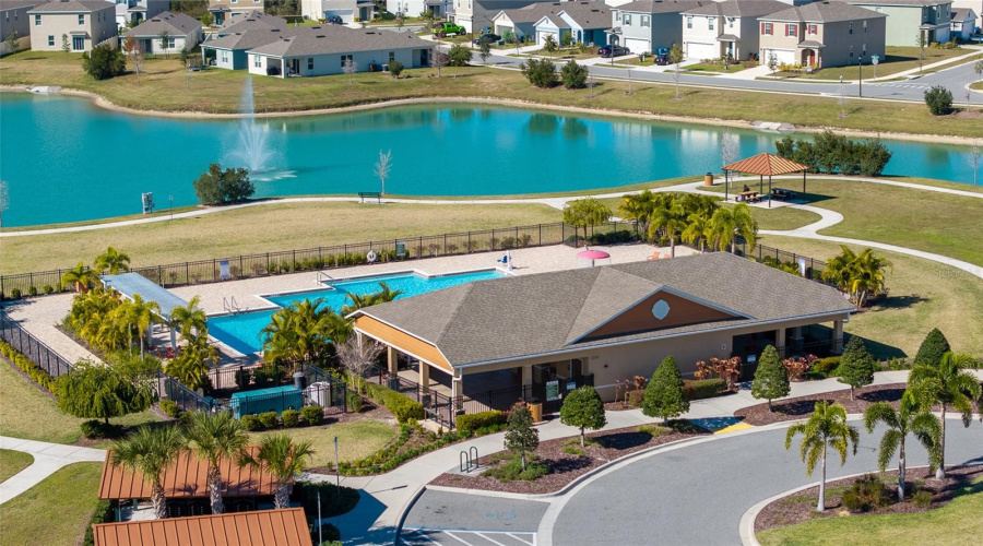 Aerial View Clubhouse