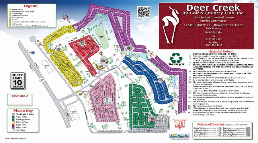 Map of Deer Creek
