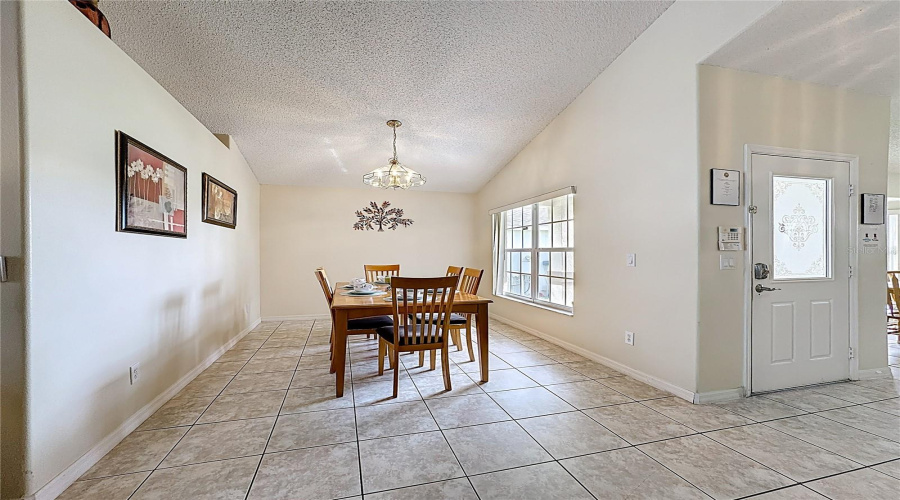 Dining area