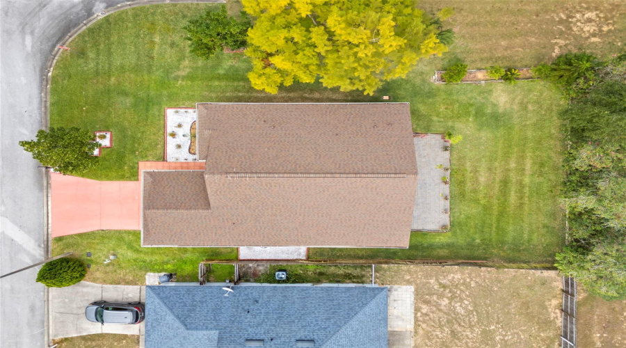 The roof was replaced in 2025.