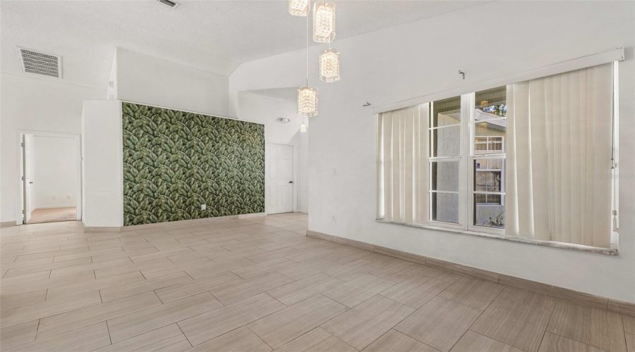 New ceramic tile flooring