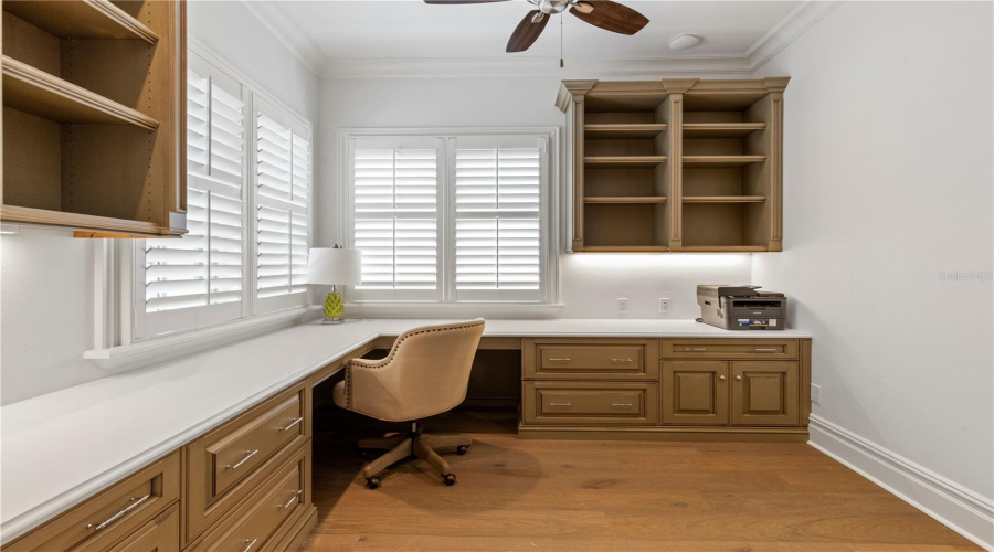 Office assessable from Laundry Room and Butler Pantry