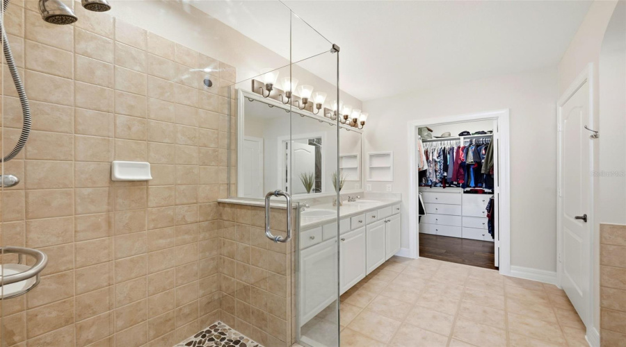 Primary Bathroom - Frameless Glass