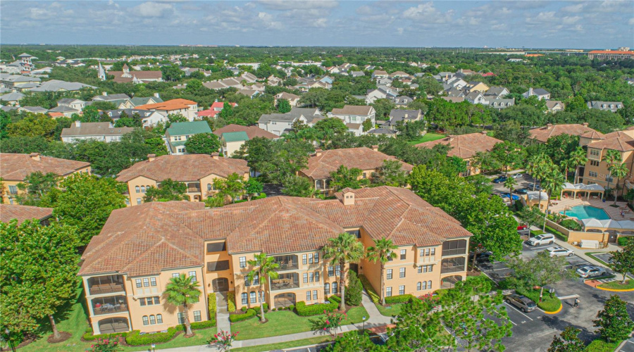 Aerial view of the 509 Building
