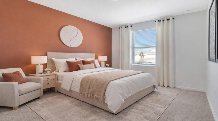 Bedroom 2 2nd Floor Virtually Staged