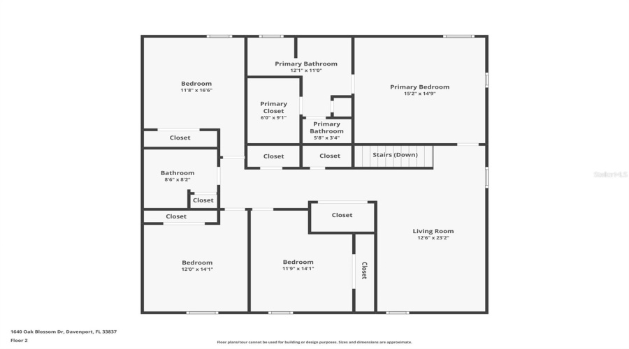 DAVENPORT, Florida 33837, 5 Bedrooms Bedrooms, ,3 BathroomsBathrooms,Residential,For Sale,OAK BLOSSOM,0,MFRO6377975