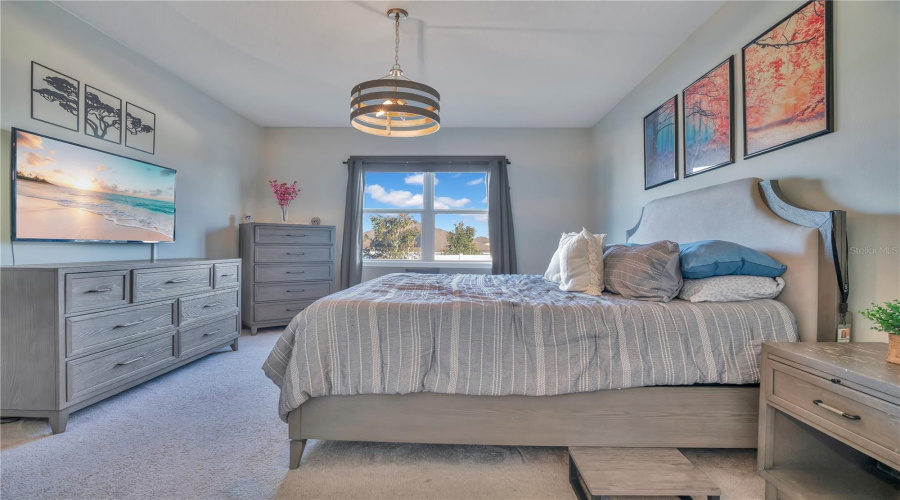 Convenient First-Floor Primary Bedroom