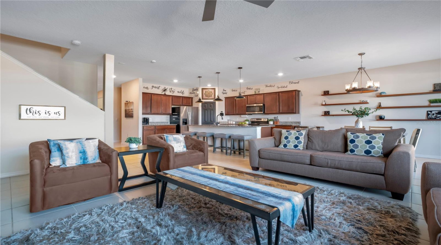 Bright Open Living Areas