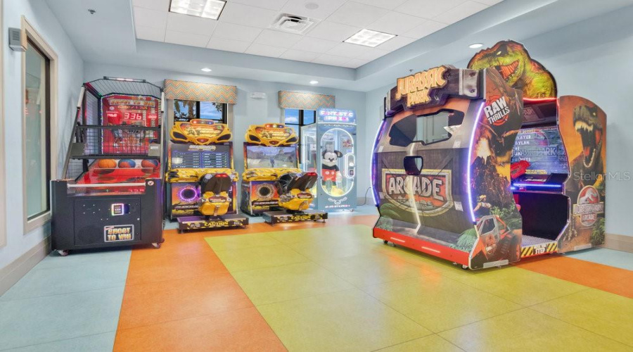 Arcade located at Retreat Clubhouse