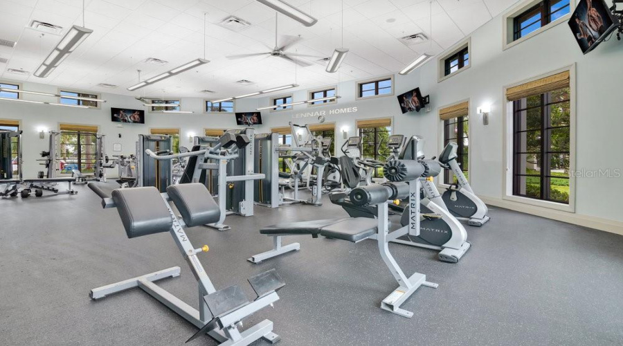 Gym located at Retreat Clubhouse
