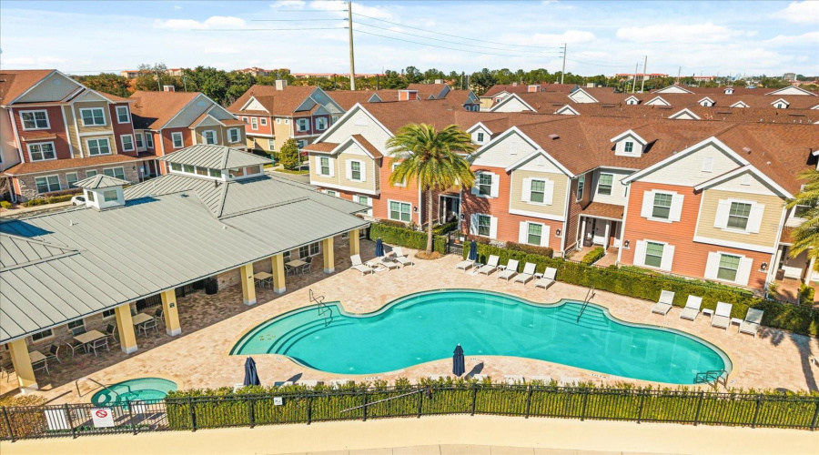 Townhouse next to Pool & Clubhouse/Fitness Ctr.