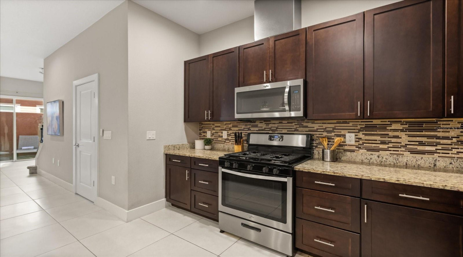 Kitchen & Half-bath door