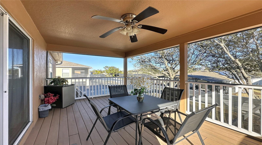 Balcony outside Owner's Suite