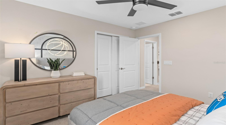 Model Home Design Only. Pictures and furnishings are for illustrative purposes only. Elevations, colors and options may vary. Furniture is for model home staging only.