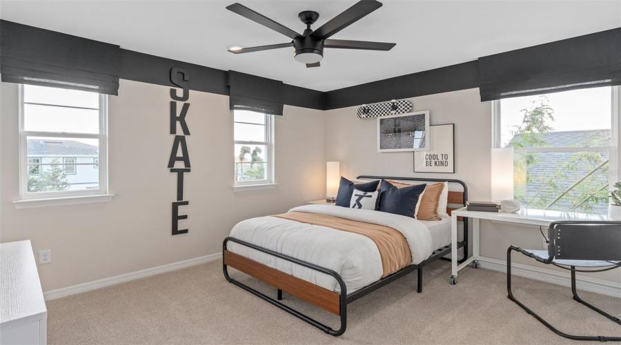 Model Home Design Only. Pictures and furnishings are for illustrative purposes only. Elevations, colors and options may vary. Furniture is for model home staging only.