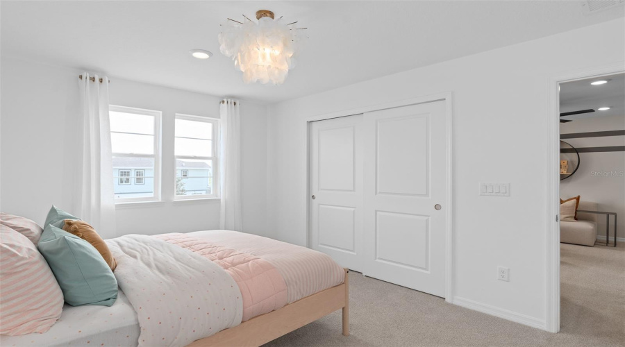 Model Home Design Only. Pictures and furnishings are for illustrative purposes only. Elevations, colors and options may vary. Furniture is for model home staging only.