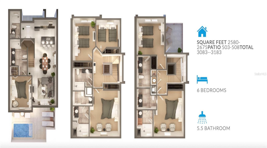 Floor Plan 420 Famagusta Dr