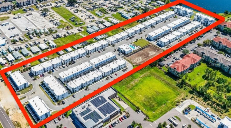 Aerial The Azur Resort