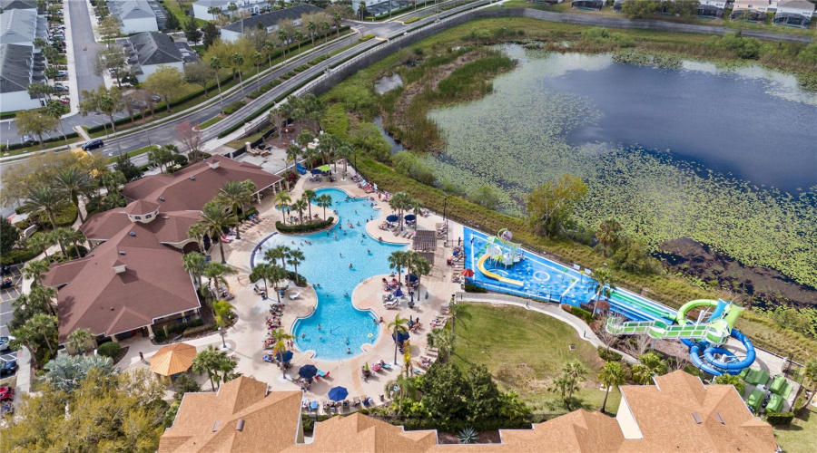 Bird view of the Resort