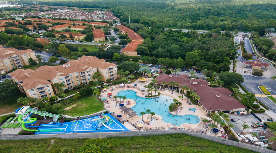 Bird view of the Resort