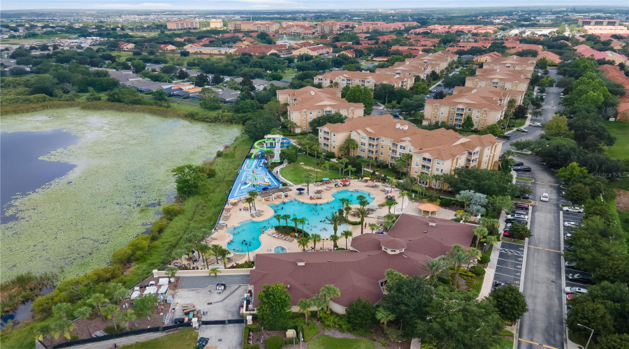 Bird view of the Resort