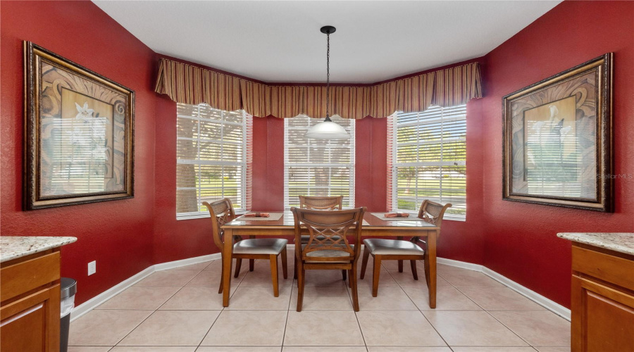 Kitchen dining area
