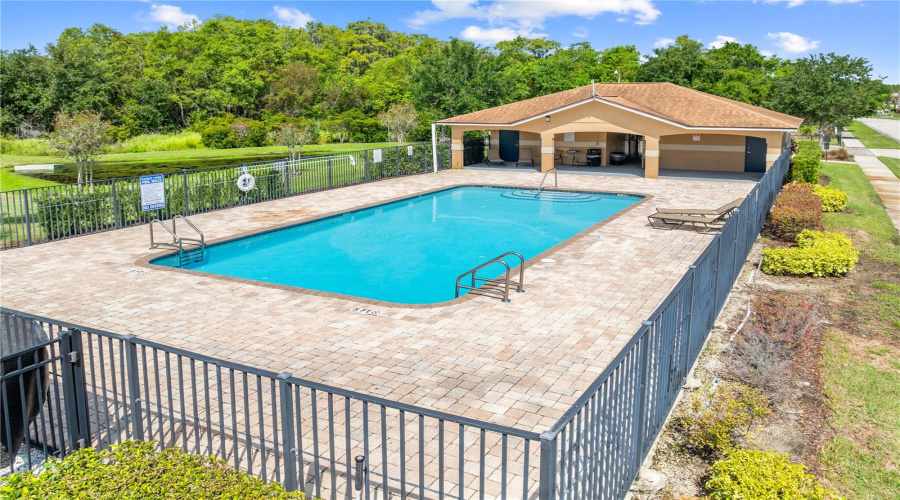Community Pool and Cabana