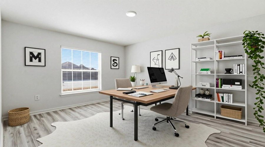 Virtually Staged Bonus Room