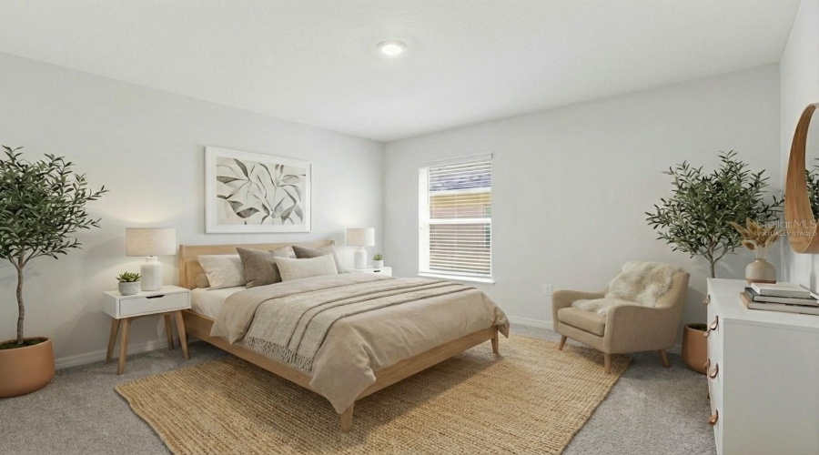 Virtually Staged Bedroom 2