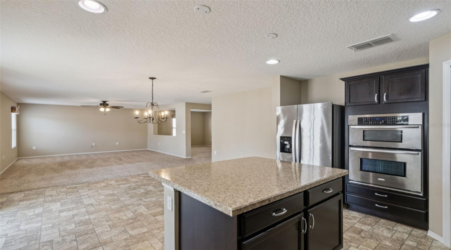 Gourmet Kitchen Package included with built in oven and microwave