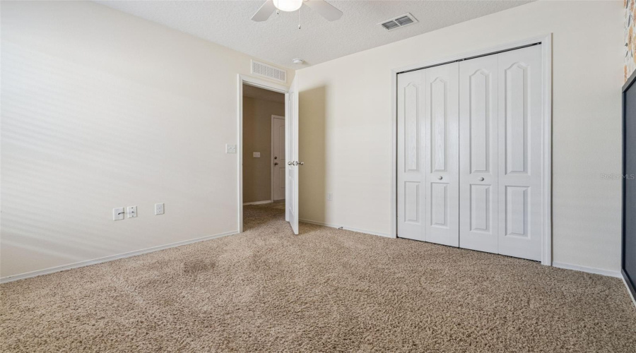 Bedroom 2 on split floor plan
