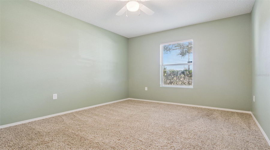 Bedroom 3 split floor plan front bedroom