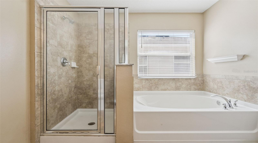 A soak or a shower, it's up to you