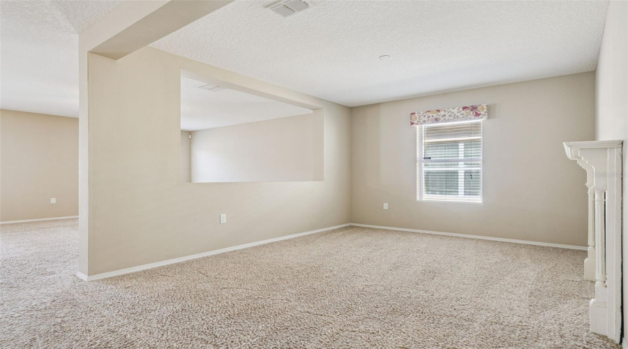 Family Room looking into living room
