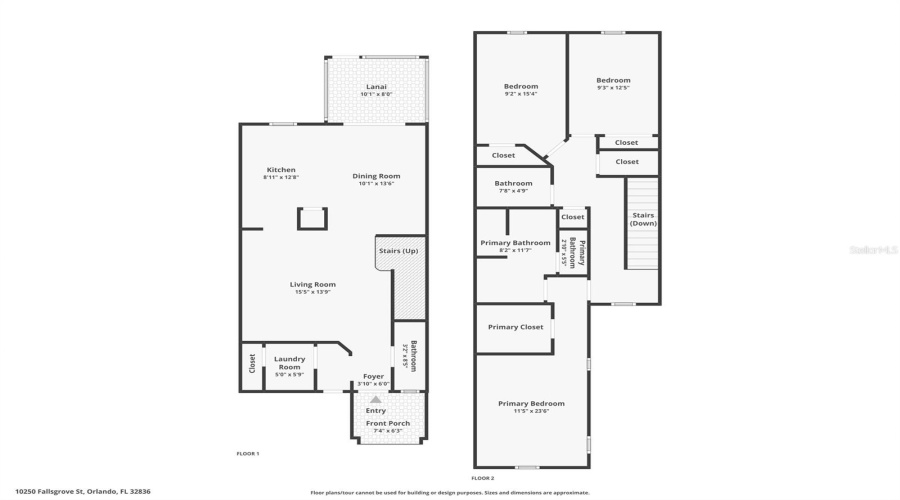 ORLANDO, Florida 32836, 3 Bedrooms Bedrooms, ,2 BathroomsBathrooms,Residential,For Sale,FALLSGROVE,0,MFRTB8459800