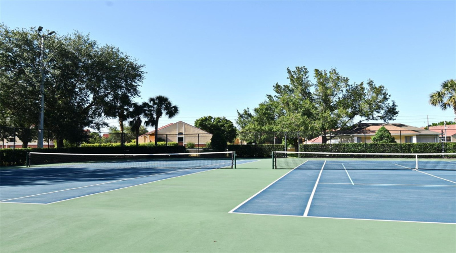 Tennis courts