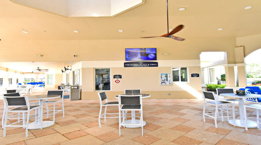 Seating for dining and TV