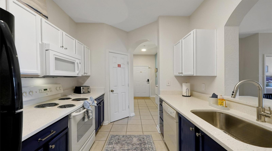 View from Kitchen to Hallway