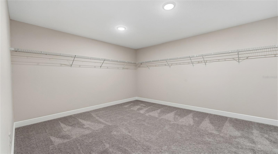 MASSIVE MASTER CLOSET!