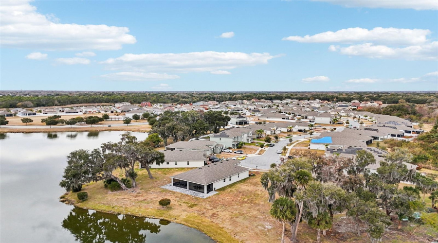 This picture shows how much area you have to see water in the patio area.