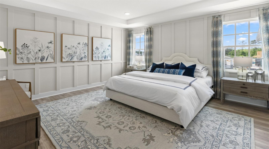 Island Village Marathon Model Primary Bedroom