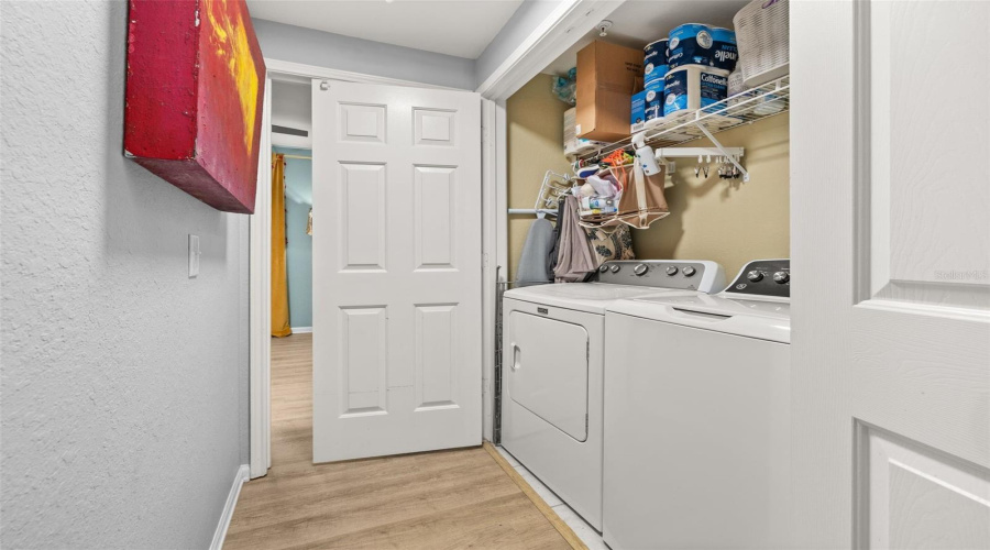 Interior Laundry Closet