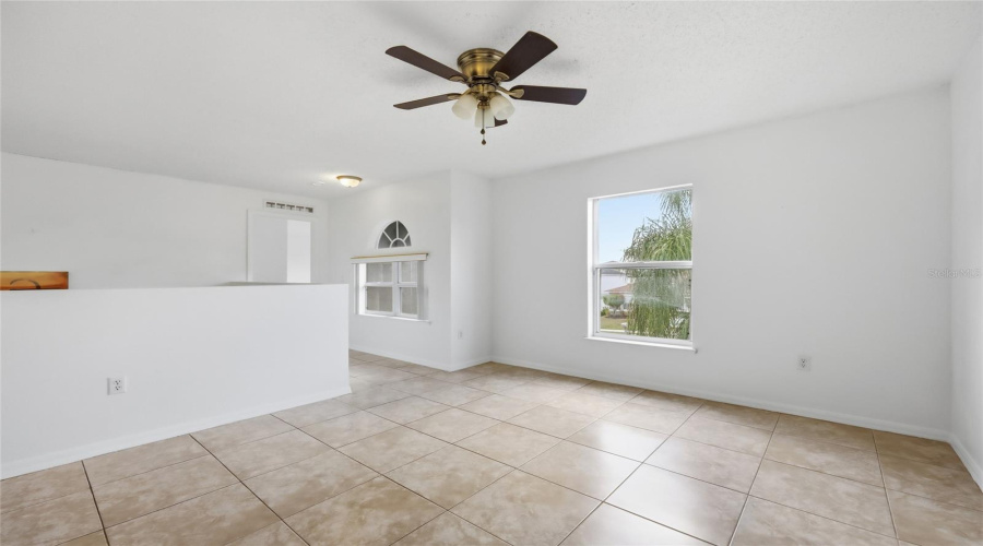 Upstairs LOFT- Master BEDROOM to the left