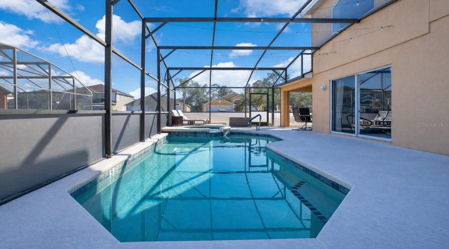 Heated Pool - Full View