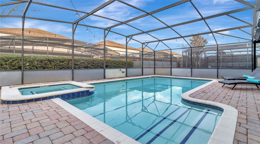 Pool, Spa, Screened Lanai