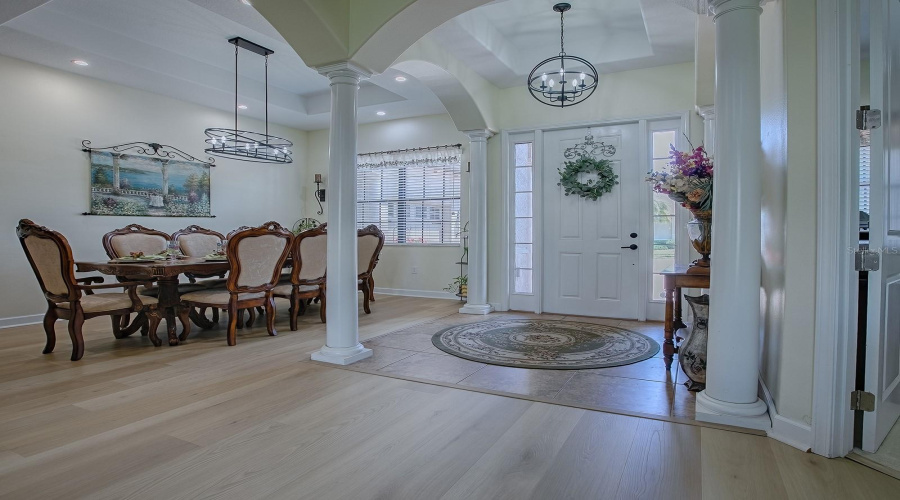 Lots of natural light