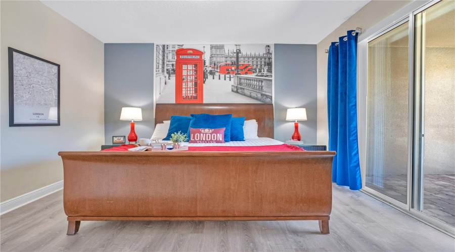 Channeling refined London style with crisp details and direct pool access.